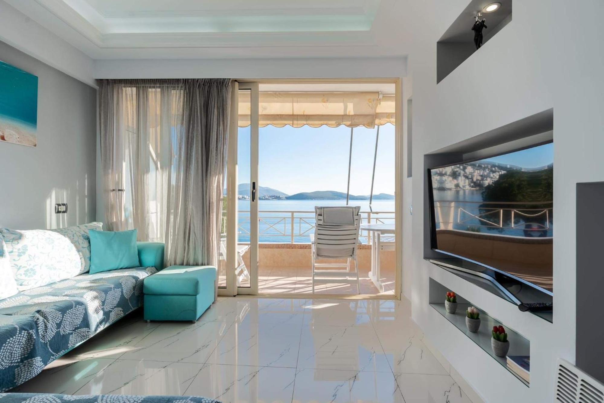 Apartment In Saranda Luaran gambar